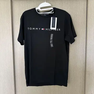 타미힐피거 블랙 티셔츠 S