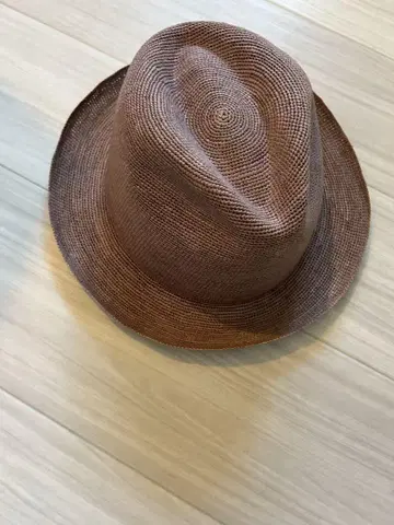 HATTER KOBEDO 브라운 파나마 모자