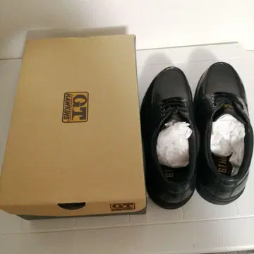 GT HAWKINS 블랙 가죽 캐주얼 슈즈 26cm