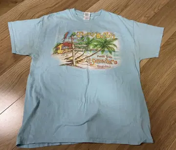 Jimmy Buffett 2013 투어 St.somewhere 티셔츠 L