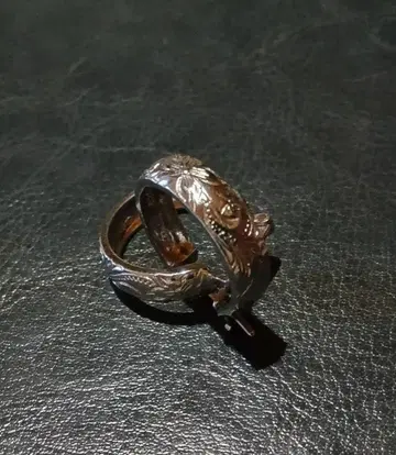 하와이안 주얼리 후프 귀걸이 실버 하와이