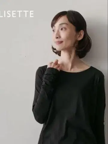 LISSETTE 세라피나 누아르 긴팔 티셔츠