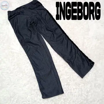 INGEBORG 잉게보그 사이드 라인 릴랙스 이지 팬츠 신축성