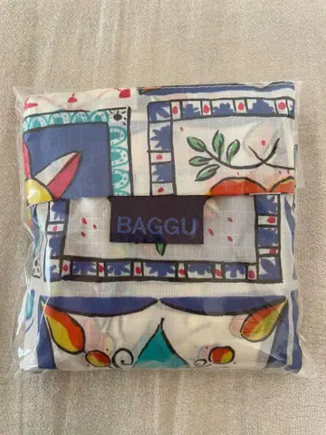 BAGGU 에코백 스탠다드 타일 선 미사용 새상품