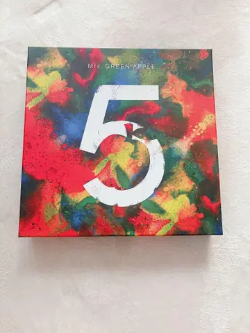 하자품) Mrs. GREEN APPLE 5 완전 생산 한정판 굿즈만