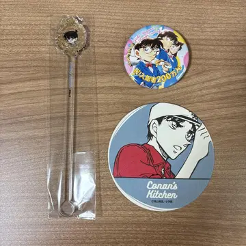 명탐정 코난 한정판 핀 배지, 마들러, 코스터 호쿠에이정 요네하나 상점가