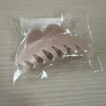 입술 모양 헤어 클립