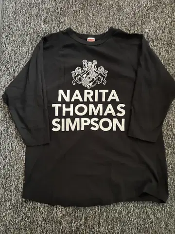 NARITA THOMAS SIMPSON 7부 소매 티셔츠 래글런