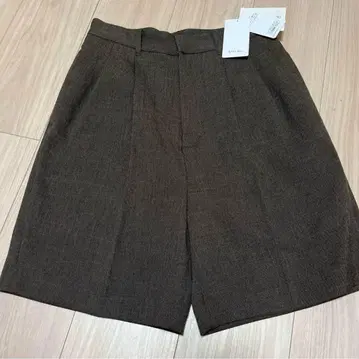 Spick & Span 울라이크 숏팬츠 브라운