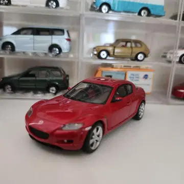 오토 아트 제 마즈다 RX-8 빨간색 미니카 1/64