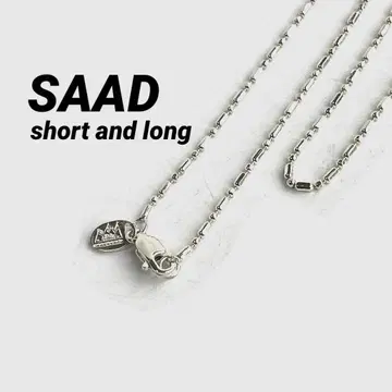 SAAD 사드 목걸이 체인 숏 & 롱 약 40cm