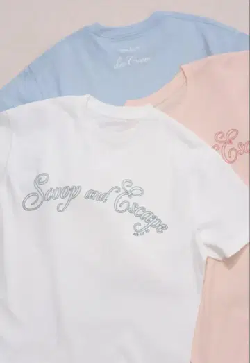 SCOOP AND ESCAPE TEE (M)PINK 하립투