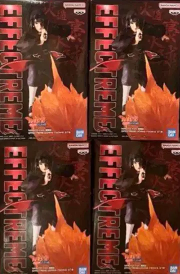 NARUTO 나루토 EFFECTREME 우치하 이타치 피규어 4개 세트