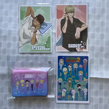타이바니 TIGER & BUNNY 캐릭터 케이스 엽서 묶음 판매