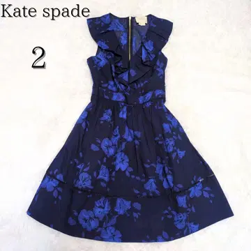 kate spade 케이트 스페이드 슬리브리스 원피스 A 라인 꽃무늬