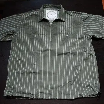 Burlap Outfitter 스트라이프 반팔 셔츠 L 사이즈