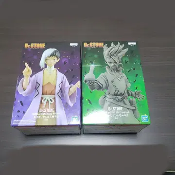Dr.STONE 조형 과학 아사기리 겐 이시가미 치쿠사 피규어