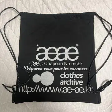 aeae 냅색 블랙