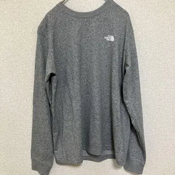 새상품급 THE NORTH FACE 긴팔 티셔츠 그레이