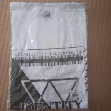 미사용 티셔츠 야마모토 아야 IDENTITY 티셔츠 M 사이즈