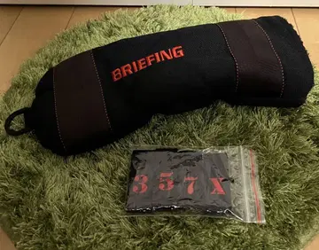 BRIEFING 브리핑 페어웨이 우드용 헤드 커버 블랙
