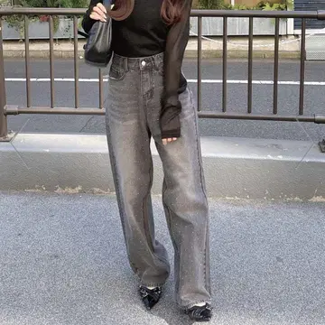 INGNI 오로라 큐빅 데님 팬츠 S