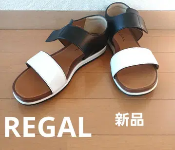 REGAL 컴포트 샌들 블랙/화이트