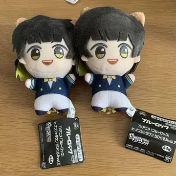 블루 록 in 난자 타운 SD 인형 하치라쿠 회 봉제 인형 남코 한정판
