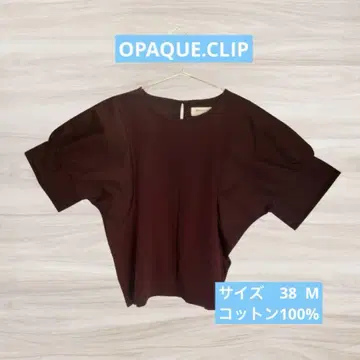 OPAQUE.CLIP 벌룬 슬리브 상의