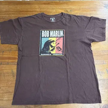 BOB MARLIN 티셔츠 브라운 컬러 사이즈 XL