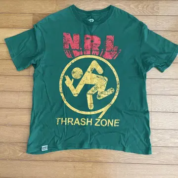 NINE RULAZ 티셔츠 M 사이즈 그린 남성용