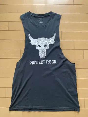 Under Armour Project Rock 탱크탑 블랙 LG