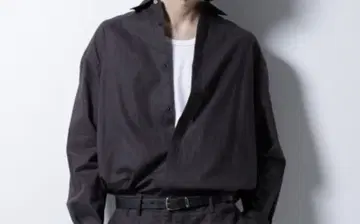 "BELGIUM LINEN FABRICS" 린넨 코튼 레귤러 셔츠