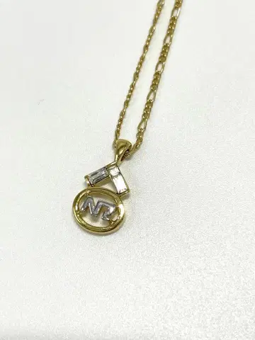 니나리치 목걸이 로고 주얼리 골드 NINA RICCI