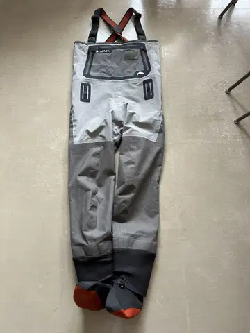 SIMMS G3 가이드 가슴장화 심스  한 번 착용