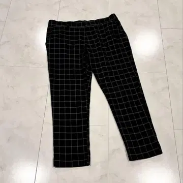 체크 팬츠