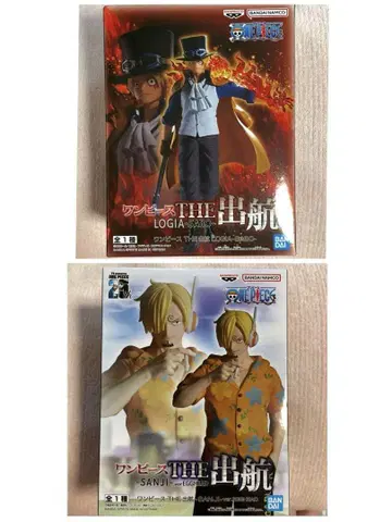 [] 원피스 THE 출항 피규어 SANJI LOGIA 세트