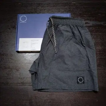 야마토미치 Light 5-Pocket Shorts 다크 그레이