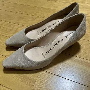 파비올루스콘니 3cm 펌프스 36 사이즈 23.0cm 베이지