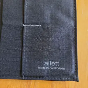 alett 접이식 지갑 블랙