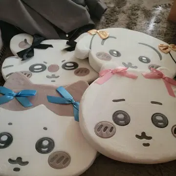 치이카와 (먼작귀) 저반발 쿠션 전 4종 세트
