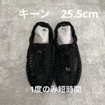 keen 킨 샌들 올 블랙 25.5cm