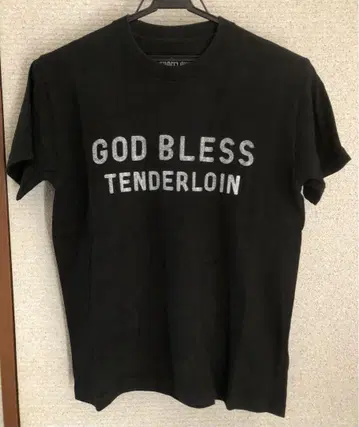 THE TENDERLOINS K7 티셔츠 초기 귀중한 로고 텐더 로인