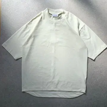 LACOSTE 라코스테 5부 소매 모크넥 썸머 니트 티셔츠