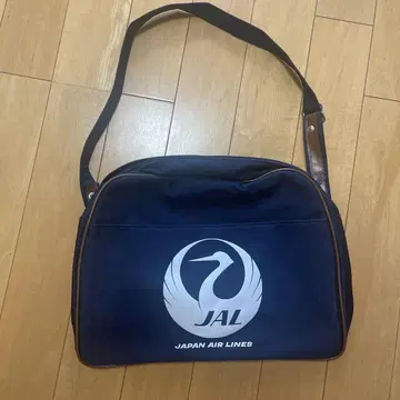 빈티지 JAL 트래블 파우치 네이비