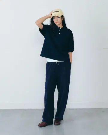 THE SHINZONE WIED POLO SHIRT 블랙