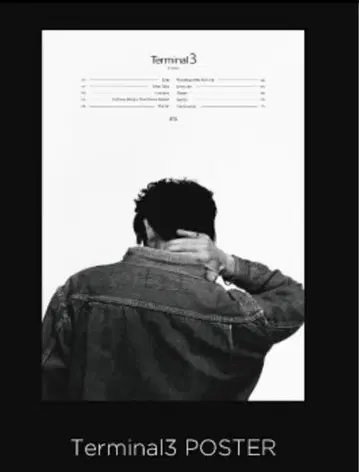 3House Terminal3 B2 Size Poster 미개봉 새상품