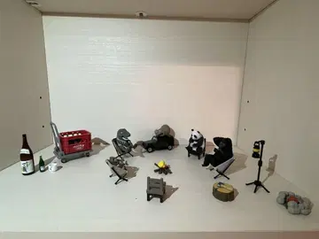 동물 캠핑