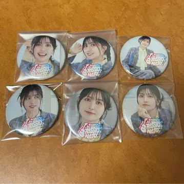 코마가타 유리 4th Live Tour 캔뱃지 6개 묶음 판매