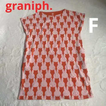 graniph. 미피 튜닉 보트넥 프렌치 슬리브 F